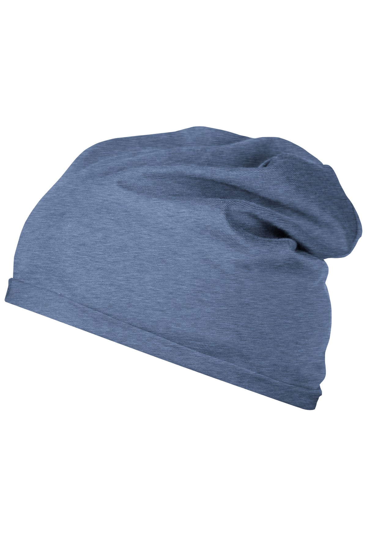 Bio Cotton Beanie - Light-Denim-Melange
