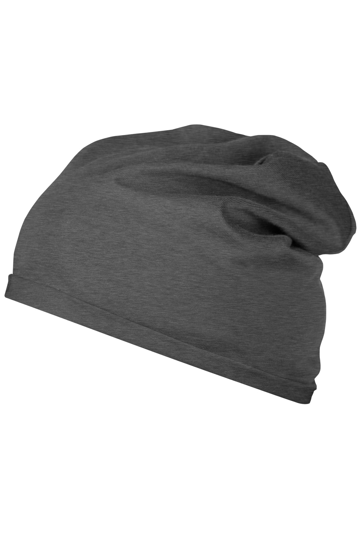 Bio Cotton Beanie - Black-heather