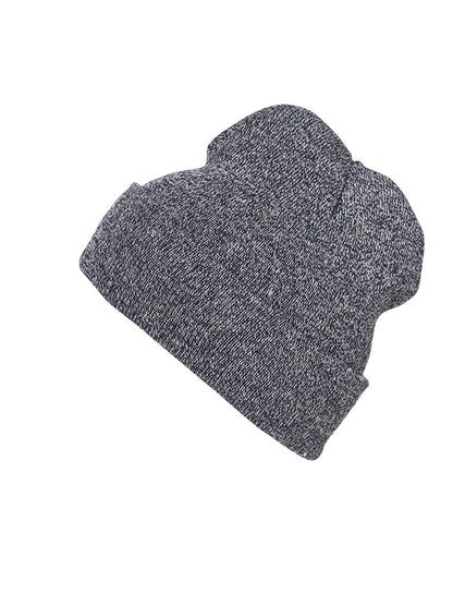 Melange Beanie - Denim-melange