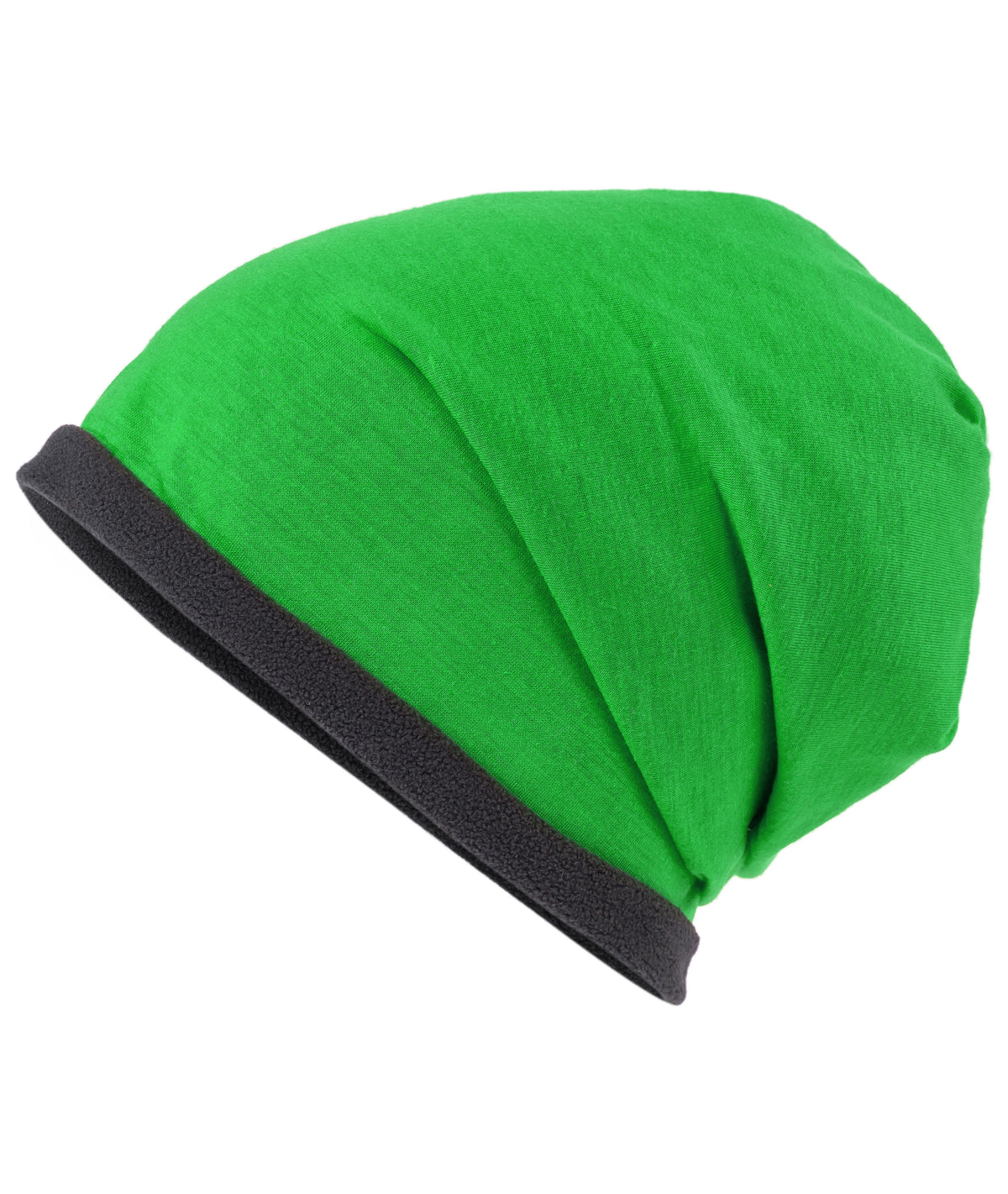 Single Beanie - Fern-green/Carbon