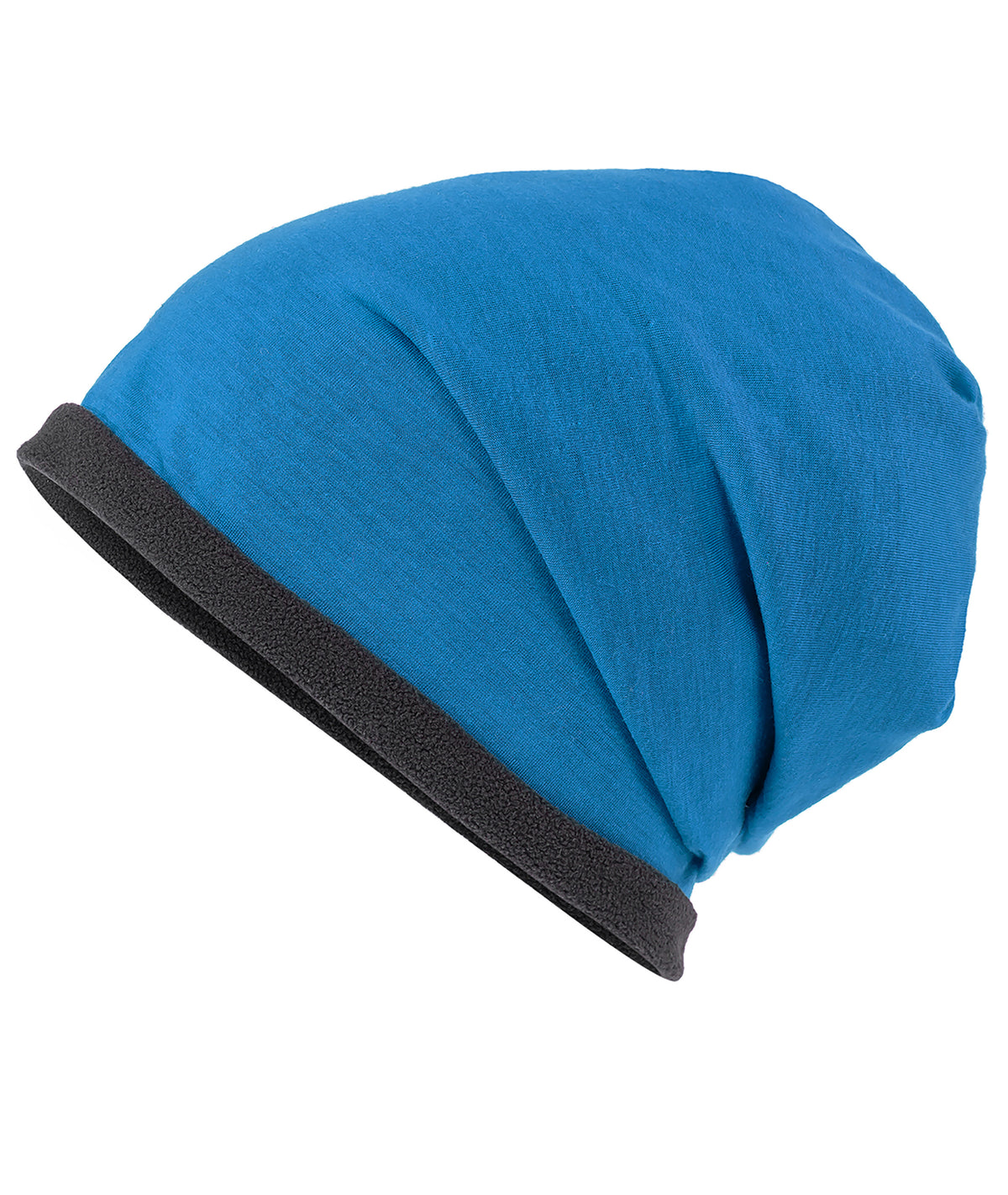 Single Beanie - Bright-blue/Carbon