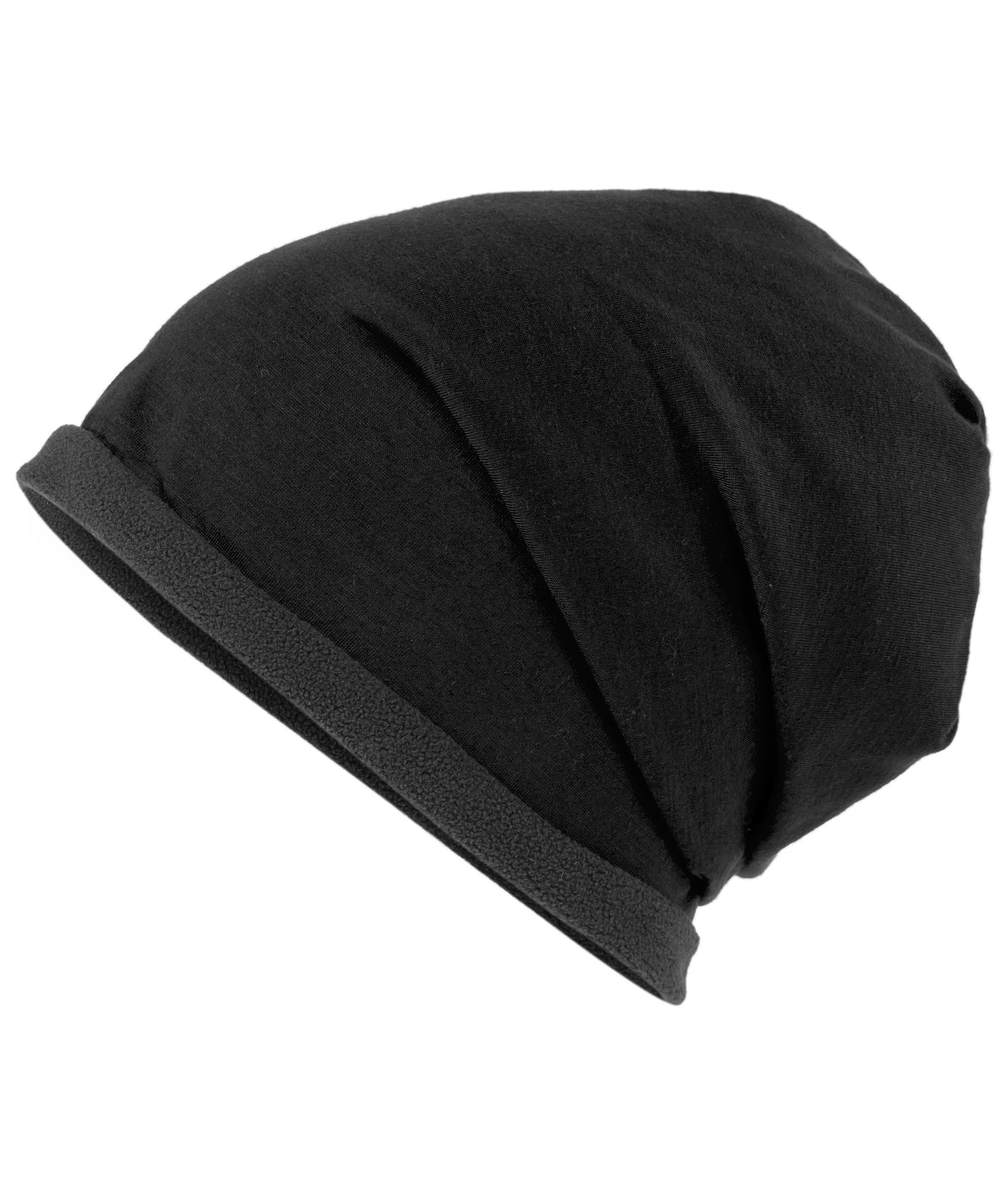 Single Beanie - Black/Carbon