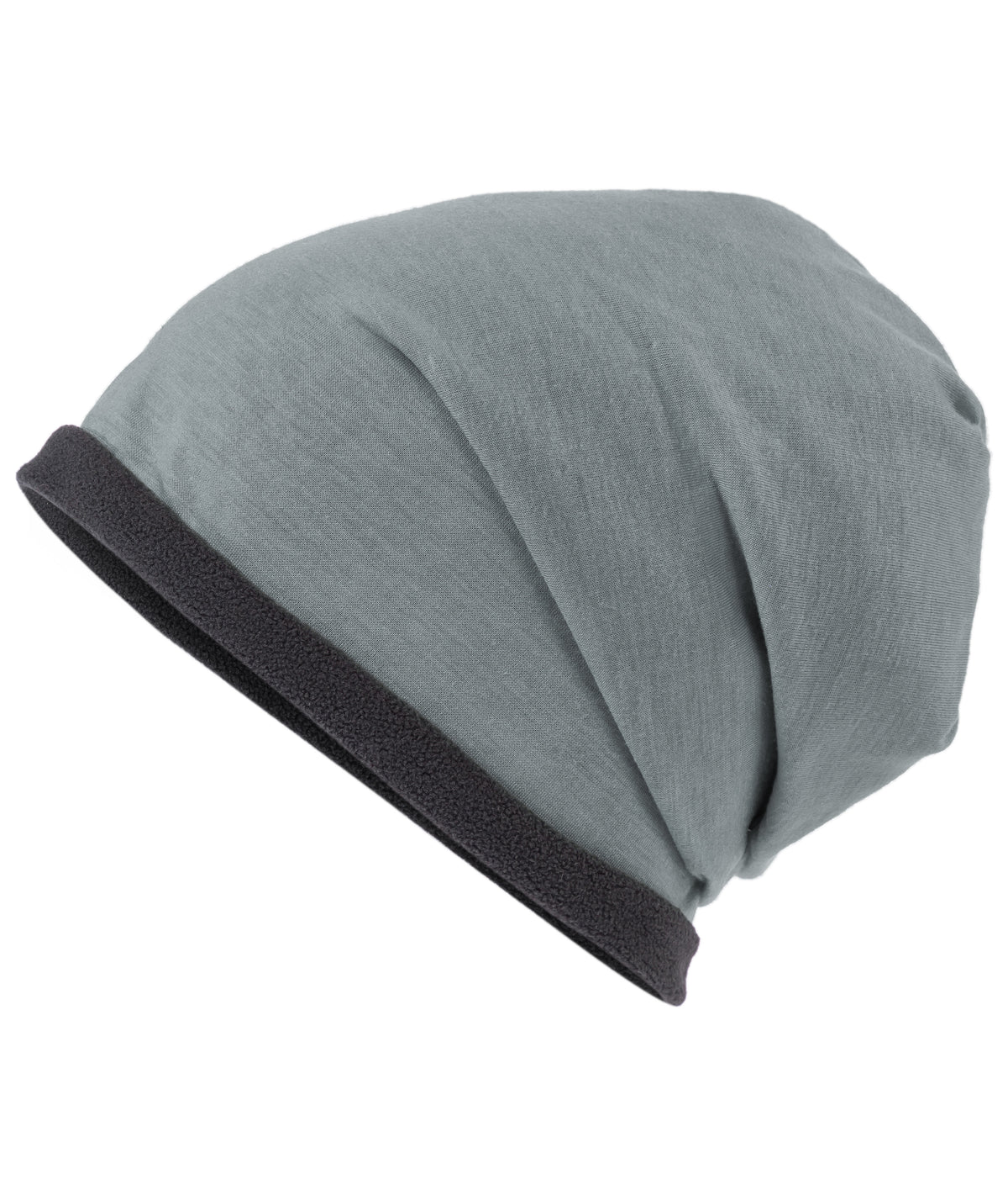 Single Beanie - Grey-heather/Carbon