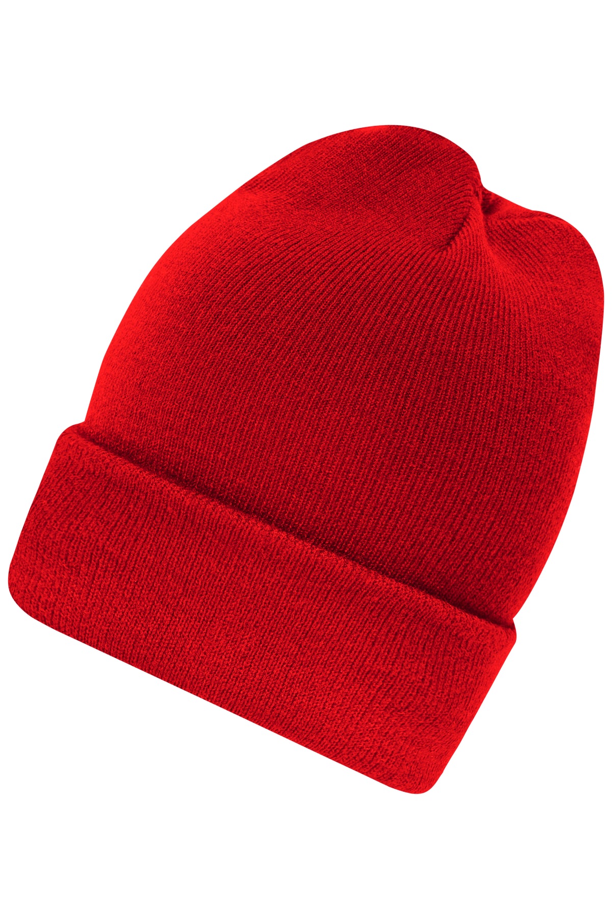 High Brim Beanie - Fire Red