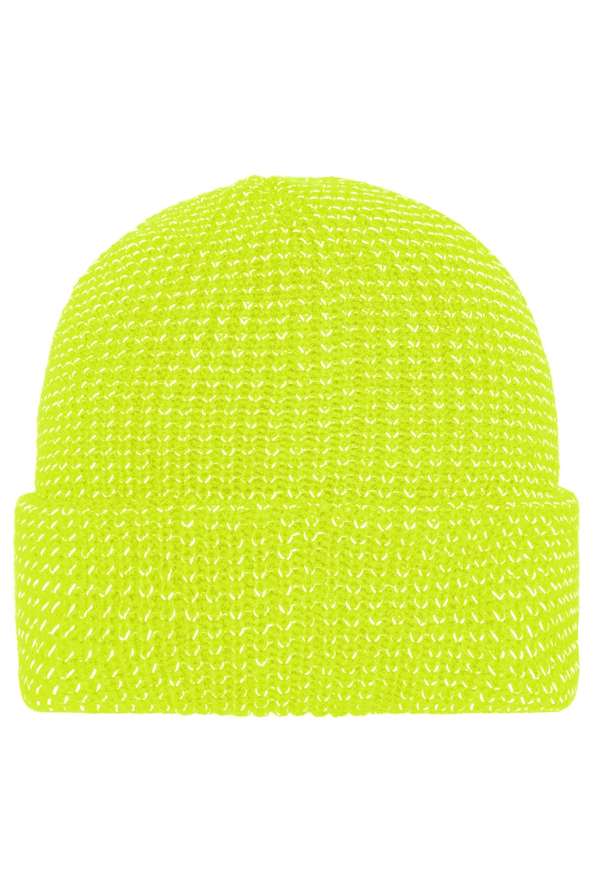 Reflective Winter Beanie - Bright-yellow