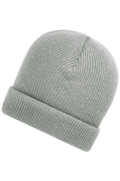 Soft Knitted Winter Beanie - Light-grey