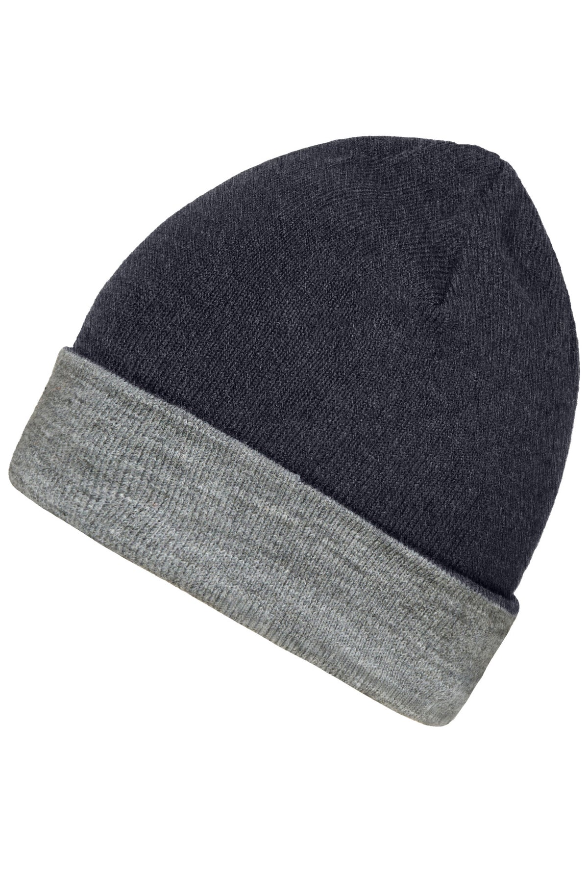 Reversible Beanie - Grey-melange/Grey-heather