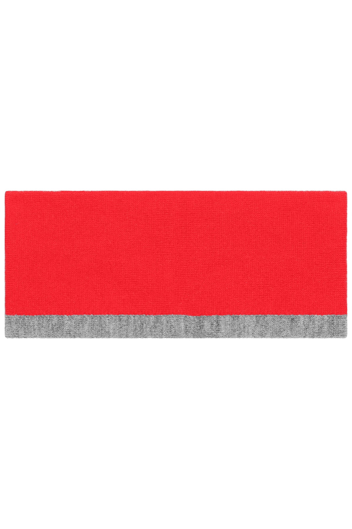 Reversible Headband - Red/Grey Heather