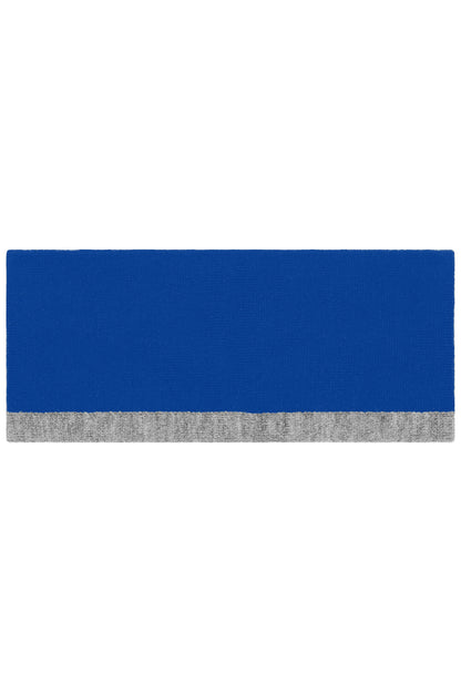Reversible Headband - Royal/Grey Heather