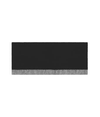 Reversible Headband - Black/Grey Heather