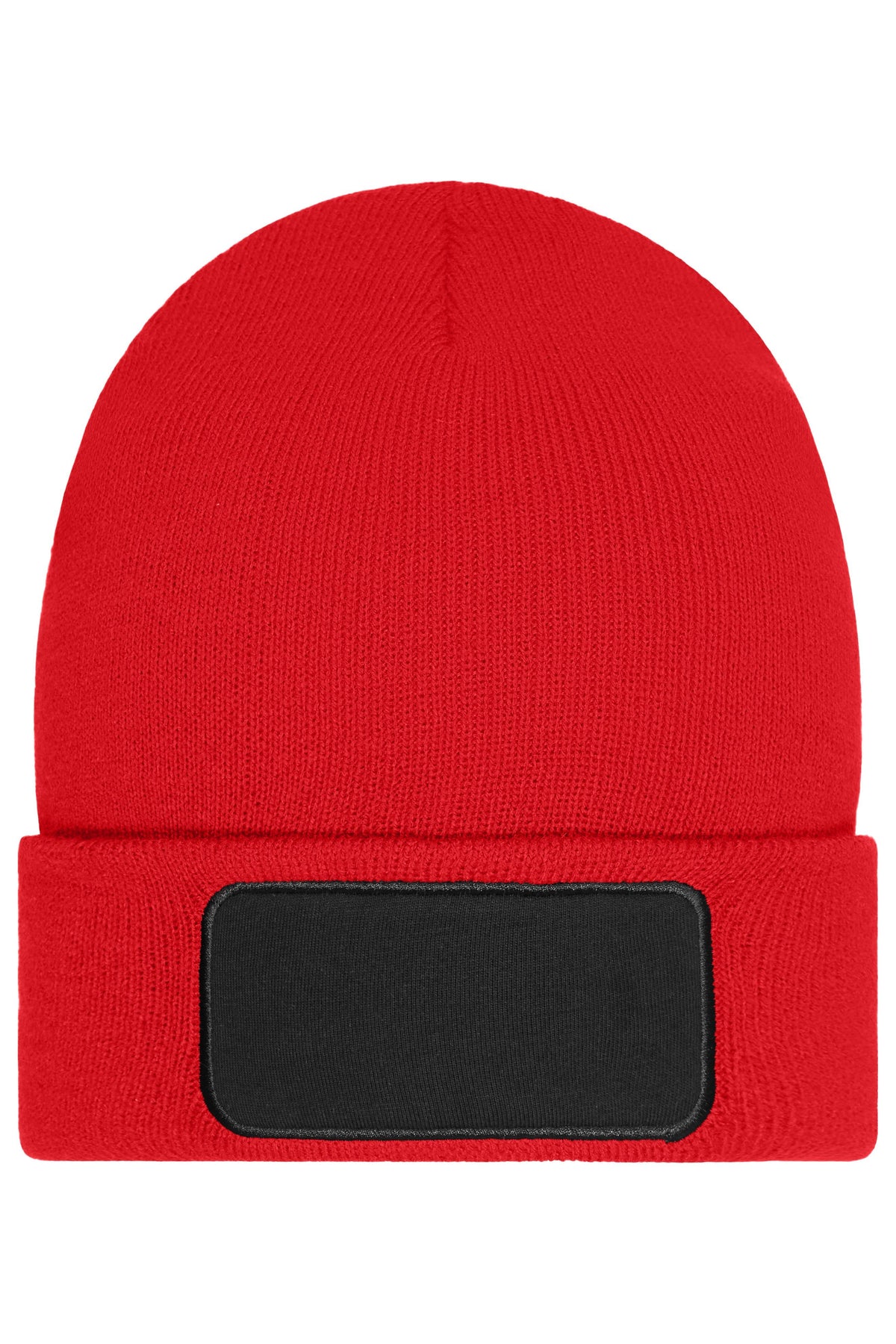 Beanie whit patch-Thinsulate - Red
