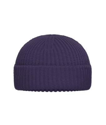 Fisherman Beanie - Deep Purple