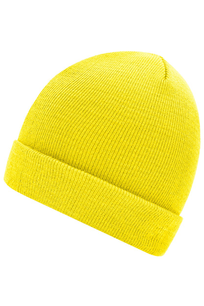 Knitted Cap - Yellow