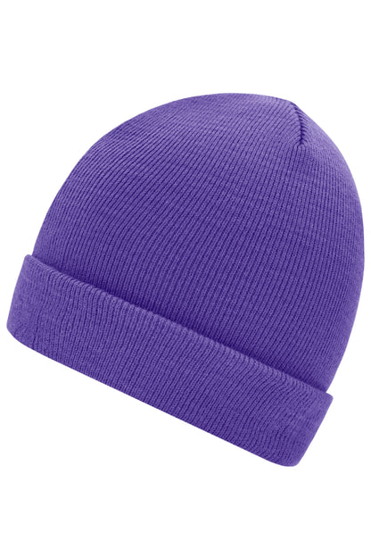Knitted Cap - Dark Purple