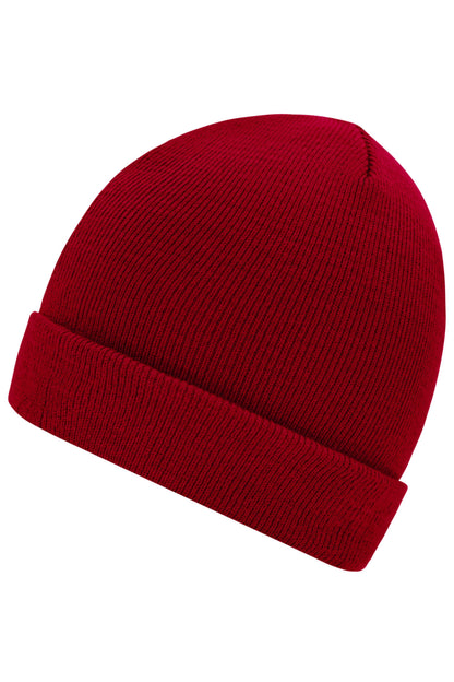Knitted Cap - Burgundy