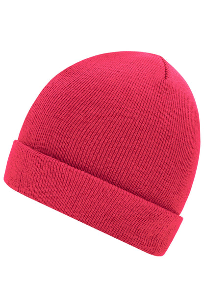 Knitted Cap - Bright-pink