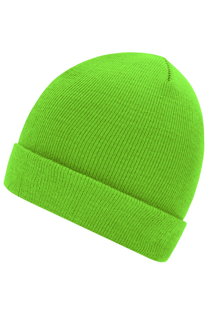 Knitted Cap - Bright-green