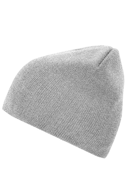 Beanie No.1 - Light Grey Melange
