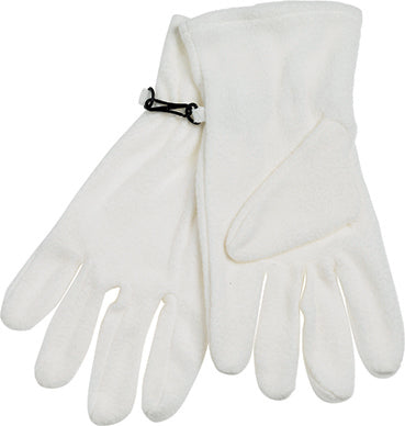 Microfleece Gloves - Off White