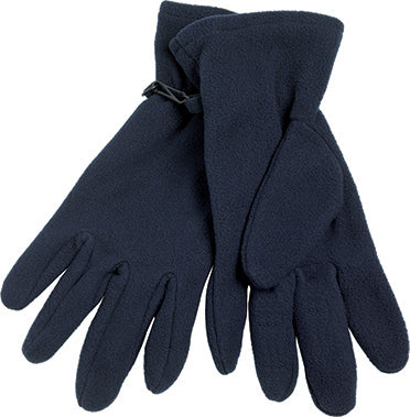 Microfleece Gloves - Navy