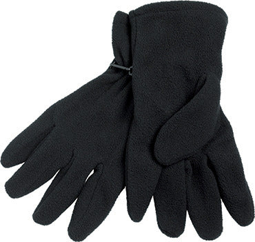 Microfleece Gloves - Black