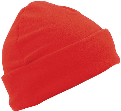 Microfleece Hat - Red