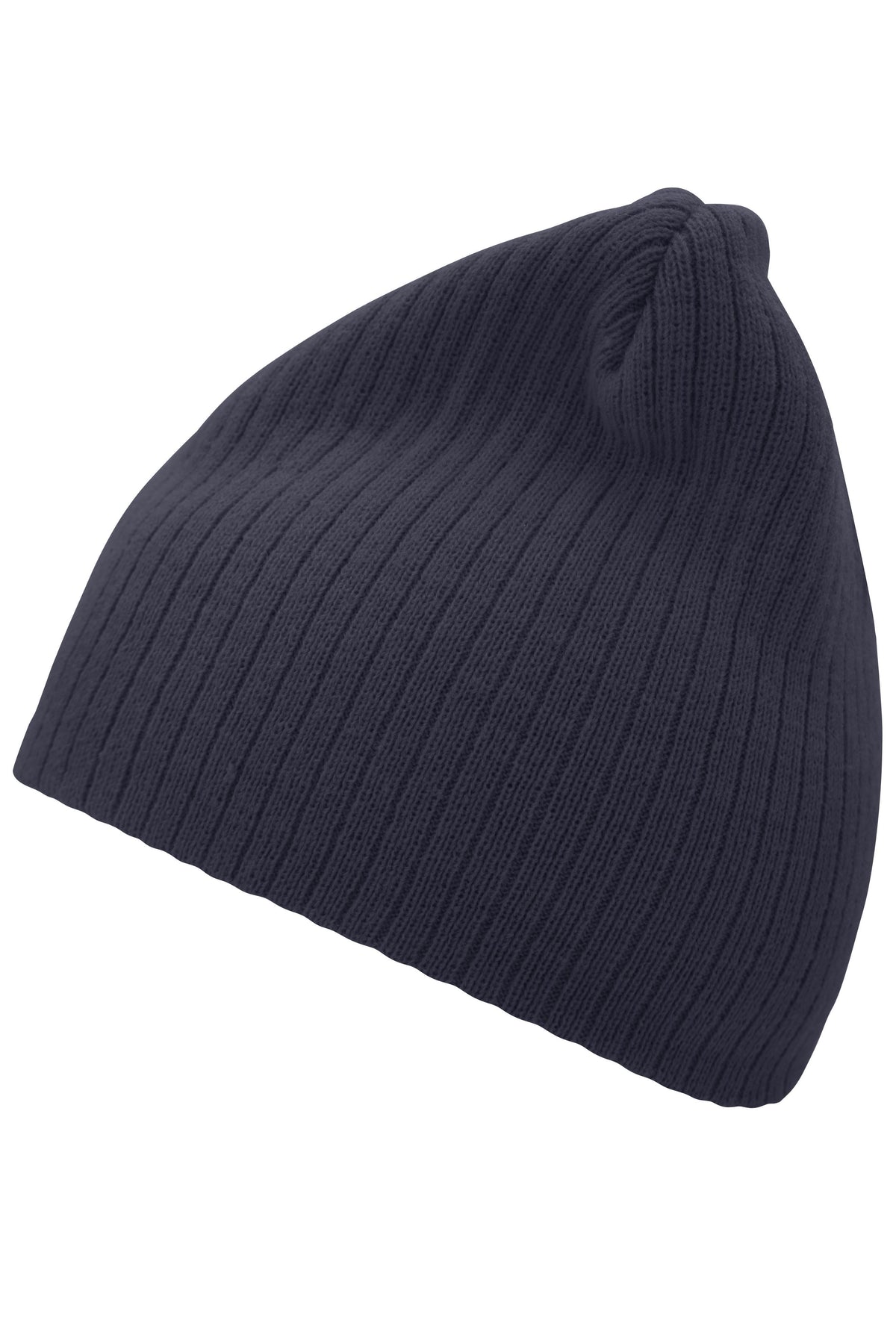 Rib Beanie - Navy