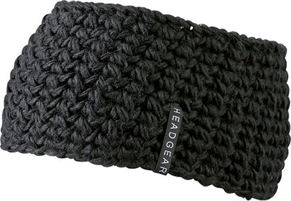 Crocheted Headbans - Black