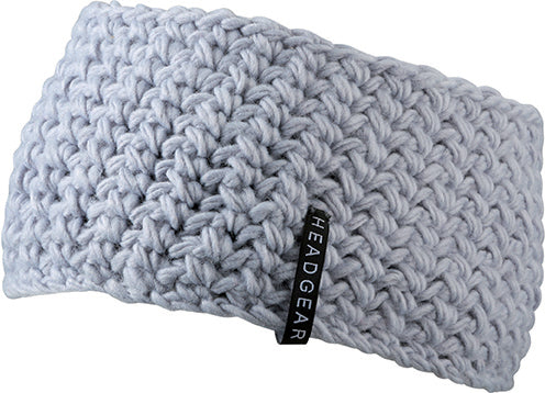 Crocheted Headbans - Silver