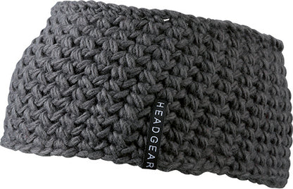 Crocheted Headbans - Carbon