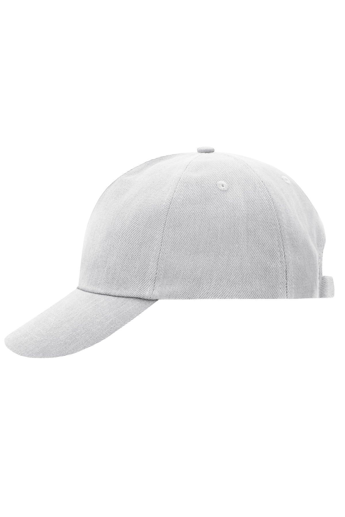 5 Panel Cap - White