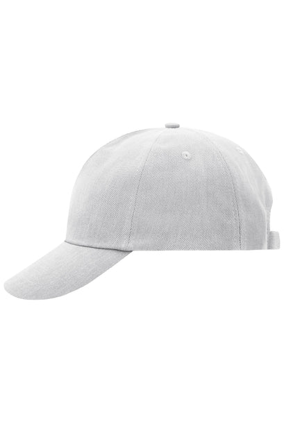 5 Panel Cap - White