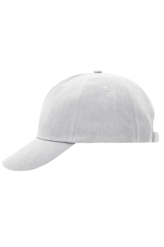 5 Panel Cap - White