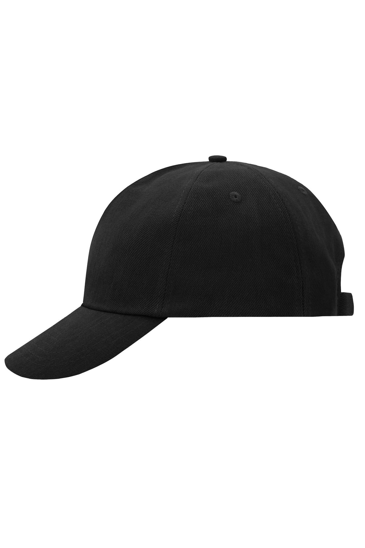 5 Panel Cap - Black
